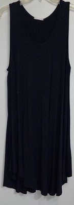 Women s Reb & J. 220 Scoop Neck Sleeveless Black Dress Plus Size 3X w Stretch