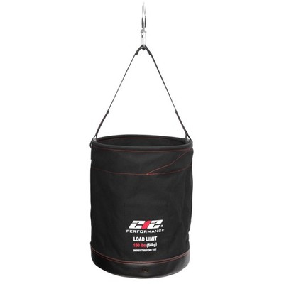 212 Performance 150lb Capacity Canvas Work Jobsite Bucket 16 in. W CBB-05-150