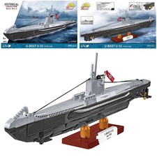 COBI 4852 Historical Collection WW2 U-Boot U-52 (Type VIIB) 1:144