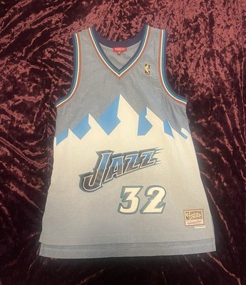 ウェア Mitchell & Ness Jazz 32 Karl Mitchell & Ness NBA Utah Jazz Karl Malone #32 Women's Jersey M