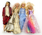 4 Puppen Barbie und Ken von Mattel
