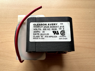 Gleason Avery # 2528-B0806T-415 220V Coil for Stenner Pump Part# MP6J226 - New