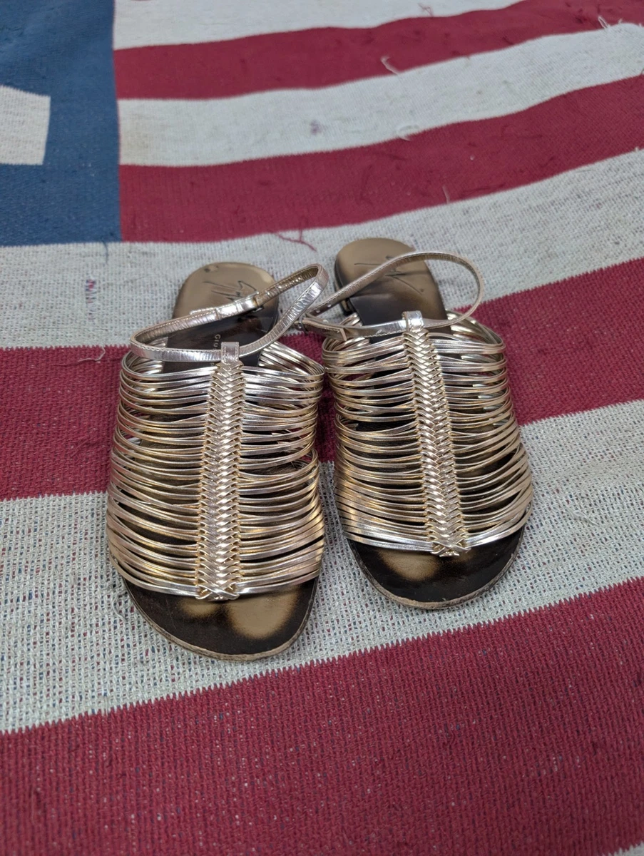 Giuseppe Zanotti Gold Sandals for Women for sale | eBay