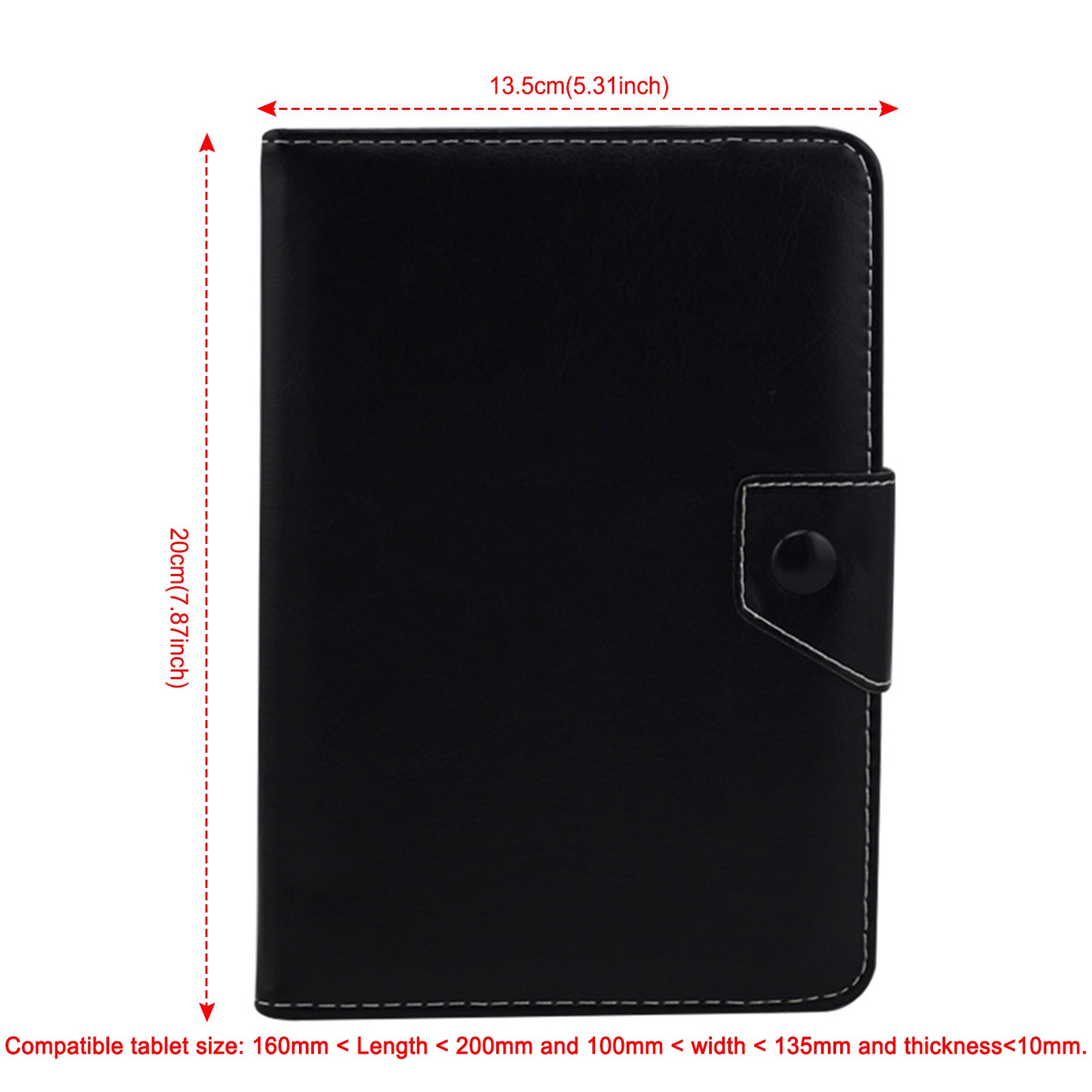 Universal Case for 7-10 Inch Tablet eReader Book Style Folio Protective Cover