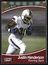 2021 SAGE Premier Draft #87 Justin Henderson Red