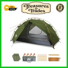 Waterproof 2 Person Backpacking Tent Lightweight Double Layer 2 Man SKU