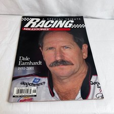 Racing Milestones Magazine A Special Tribute to Dale Earnhardt -June 2001 Nascar