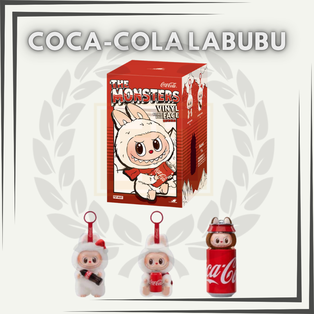 RIP OR SHIP Labubu Coca-Cola Monsters Vinyl POP MART Plush Stuffed Toy Keychain