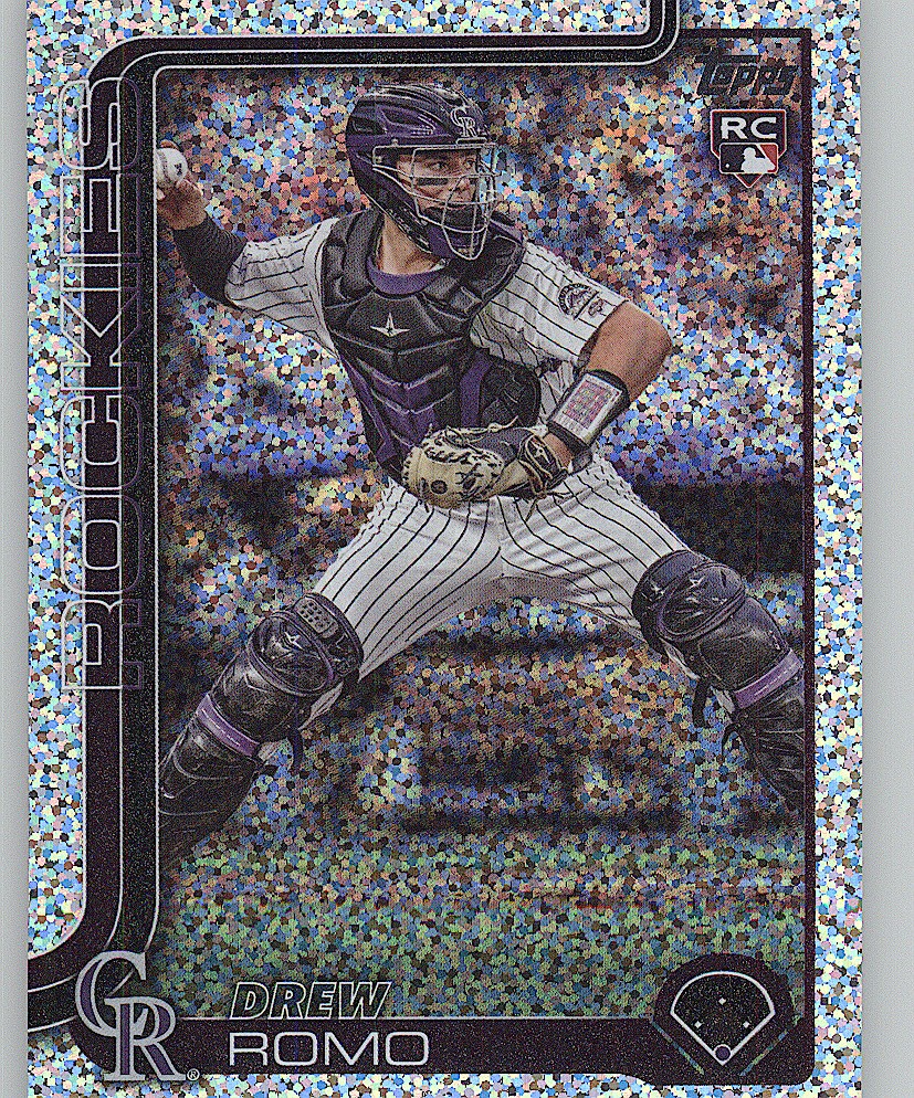 2025 Topps #296 Drew Romo Sandglitter