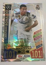 Topps CL 17/18 Cristiano Ronaldo 100 Club 101 XI Real Madrid #428 Masterset Map