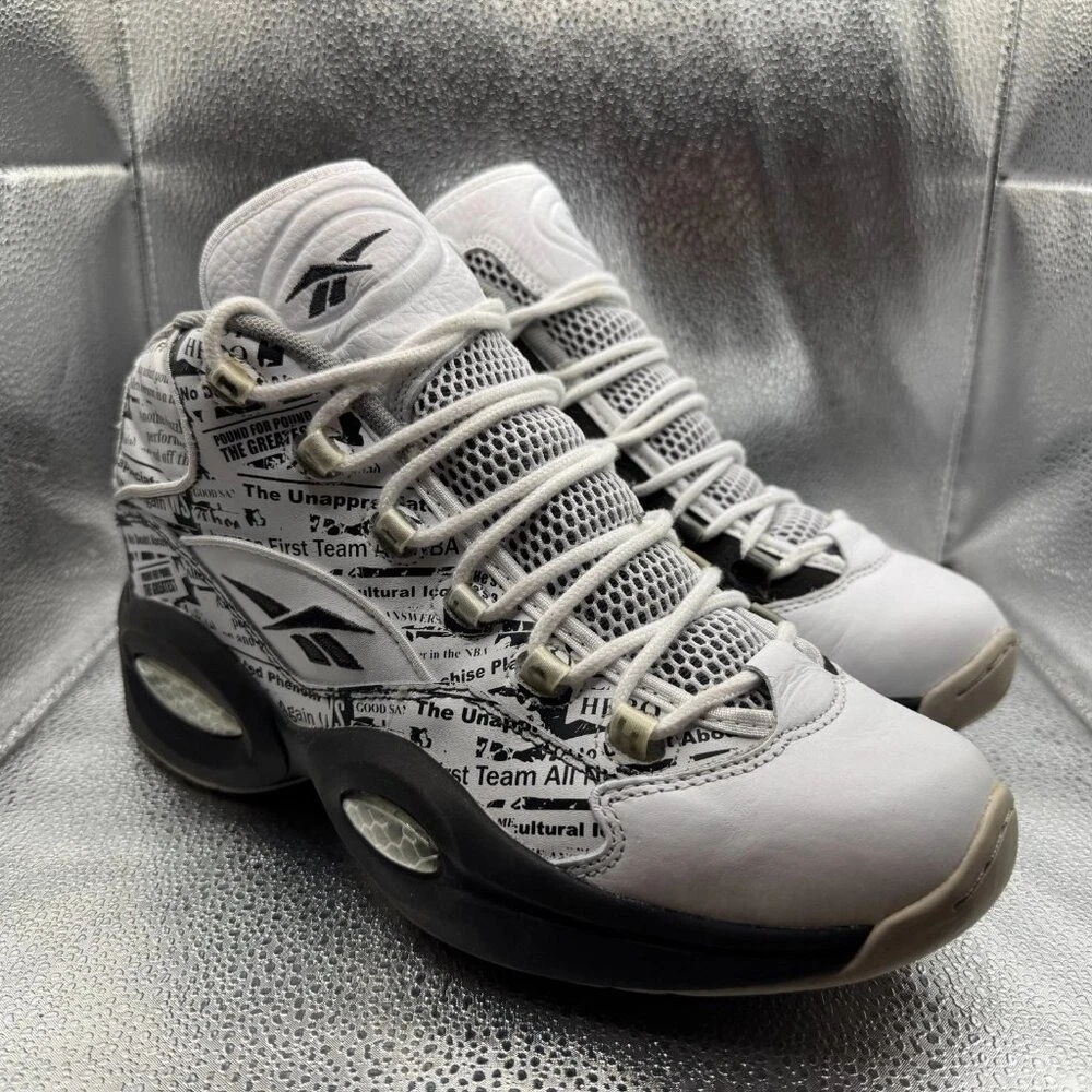 【新品未使用】QUESTION MID　レイカーズカラー　28cm Reebok Question Mid Black Vector Blue for Sale | Authenticity