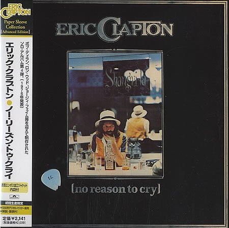 Eric Clapton No Reason To Cry Limited Edition From Japan CD 11tracks