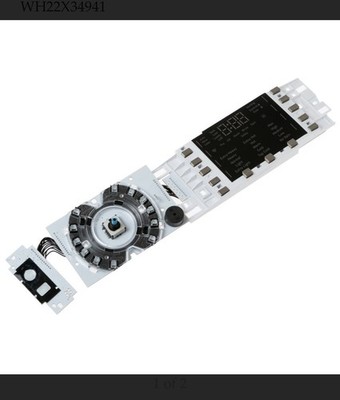 WH22X34941 NEW OEM GE FRONT LOAD WASHER USER INTERFACE BOARD PCB CONTROL ASM 950