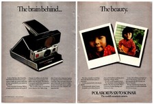 Vintage 1979 Polaroid SX-70 Camera- Original Print Ad (16 x 11in) Advertisement