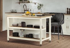 Baumhaus Cream Open Kitchen Island (CKH02B) SRP £795 *READ LISTING*