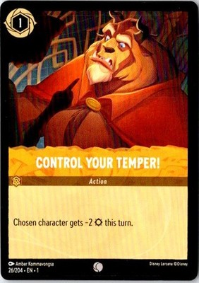 The First Chapter #26/204 Control Your Temper!