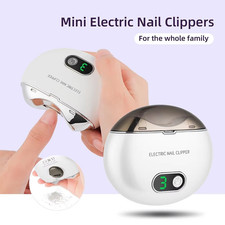 Electric Automatic Nail Clipper Portable Nail Trimmer  Grinder