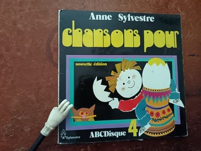 Scheibe 45 Umdrehungen. Anne Sylvestre. Lieder für.