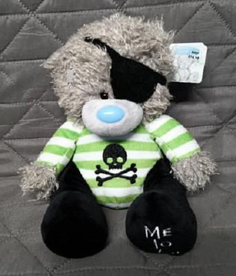Me To You Bär / Tatty Teddy - als Pirat verkleidet - grün - 8 Zoll - neu mit Etikett
