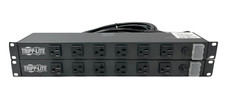  QTY 2 Tripp Lite RS1215-20T Rack Mount Power Strip 120V 20A L5-20P 12 Outlet