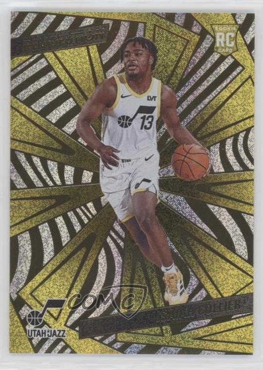 2024-25 Panini Revolution Rookies Neutron 51/125 Isaiah Collier #144 Rookie RC