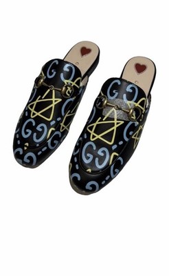 Gucci Princetown Mules x GucciGhost Limited Edition - Neu - Größe 35