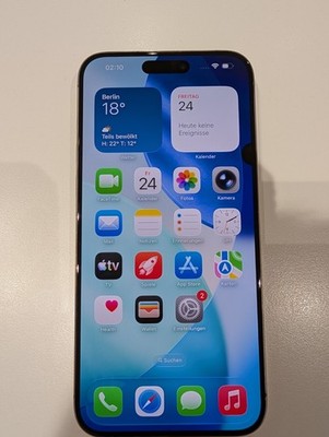 Apple iPhone 15 Pro Max - 256GB - Titan Natur (Ohne Simlock)