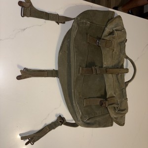 Vintage US Military Canvas Backpack Field Pack 1945 WW2