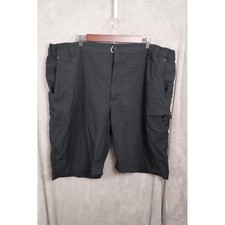 Wrangler Mens Outdoor Series Cargo Shorts Black Size 42 Tech Hiking 112336128
