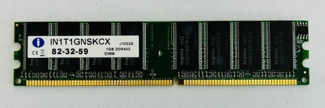 1GB Integral IN1T1GNSKCX 82-32-59 PC3200U 400MHz DDR1 Computer Memory Module - Image 3 of 4