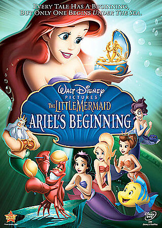 The Little Mermaid - Ariels Beginning (DVD, 2008) - Picture 1 of 1