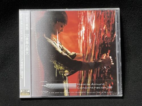 Namie Amuro 安室奈美恵 Koncentracja 20 Taiwan Ltd Edition w/obi 24BIT CD Sealed 1999 - Zdjęcie 1 z 6