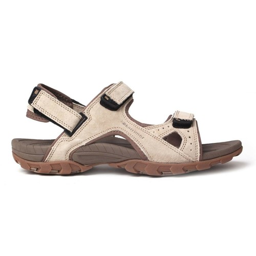 Karrimor Mens Antibes Leather Walking Sandals Strap Hook and Loop  Comfortable | eBay