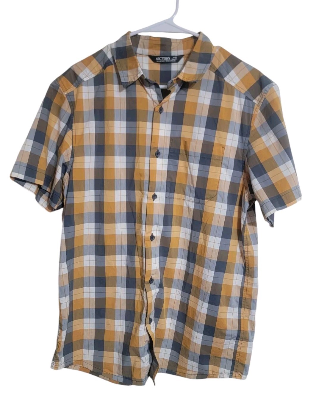 Arc'teryx Camicia Uomo M Multicolore Brohm Outdoor Escursionismo Plaid Gorpcore Preppy