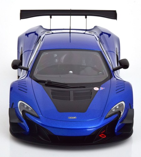 1:18 AUTOart McLaren 650S GT3 azul metálico/negro - Imagen 7 de 7