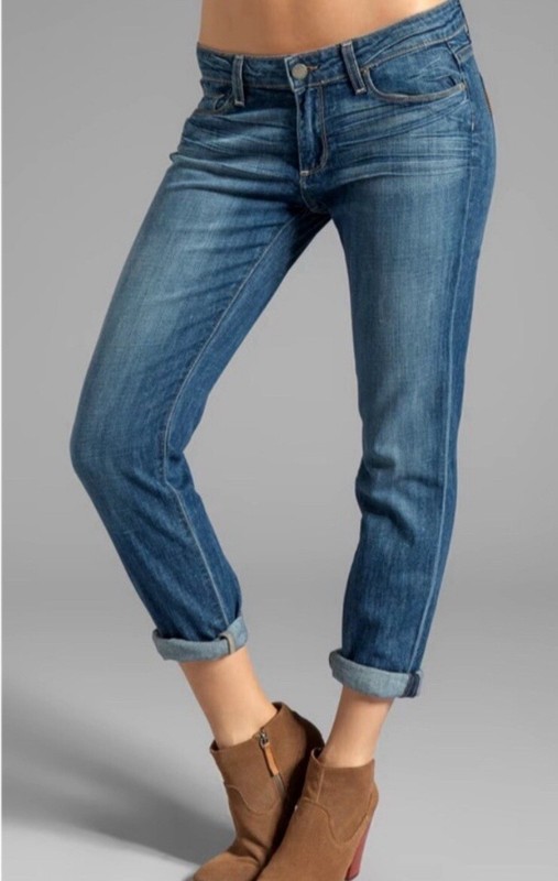 Paige Jeans Women's 26 Blue Medium Wash Jimmy Jimmy Skinny Jeans EUC!