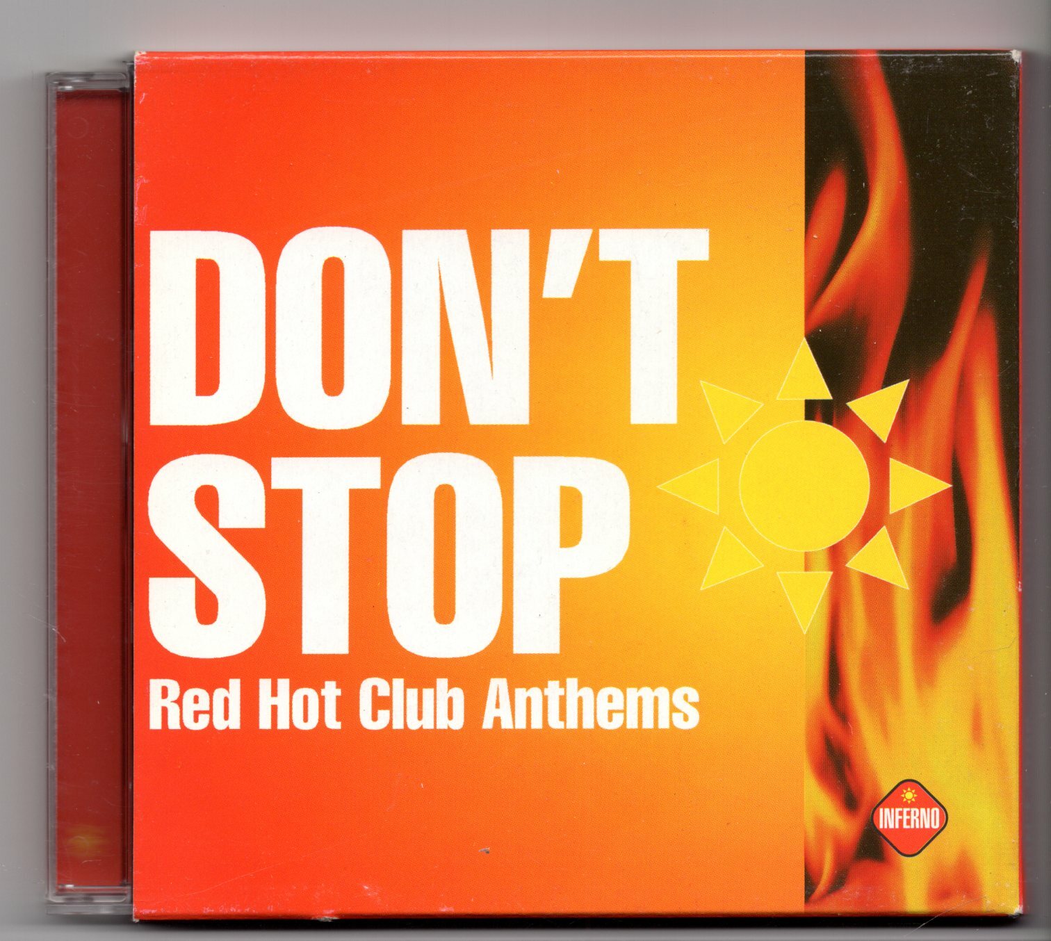 (JG321) Don't Stop, Red Hot Club Anthems, 13 tracks various artists - 2000 CD