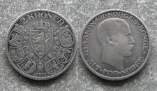 Norway: 2 Kroner 1910 *** Haakon VII. *** SILVER *** EXCELLENT *** RARE ***
