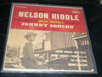 NELSON RIDDLE conducts selections from johnny concho ( jazz ) 7'' EP capitol 754