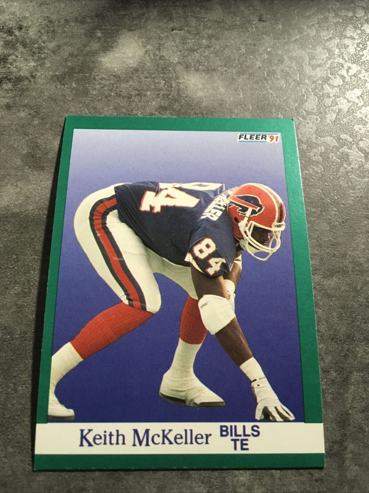 Keith McKeller Bills 1991 Fleer #5
