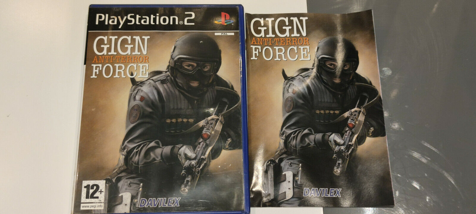 GIGN ANTI TERROR FORCE SONY PS2 PLAYSTATION 2 SLIM