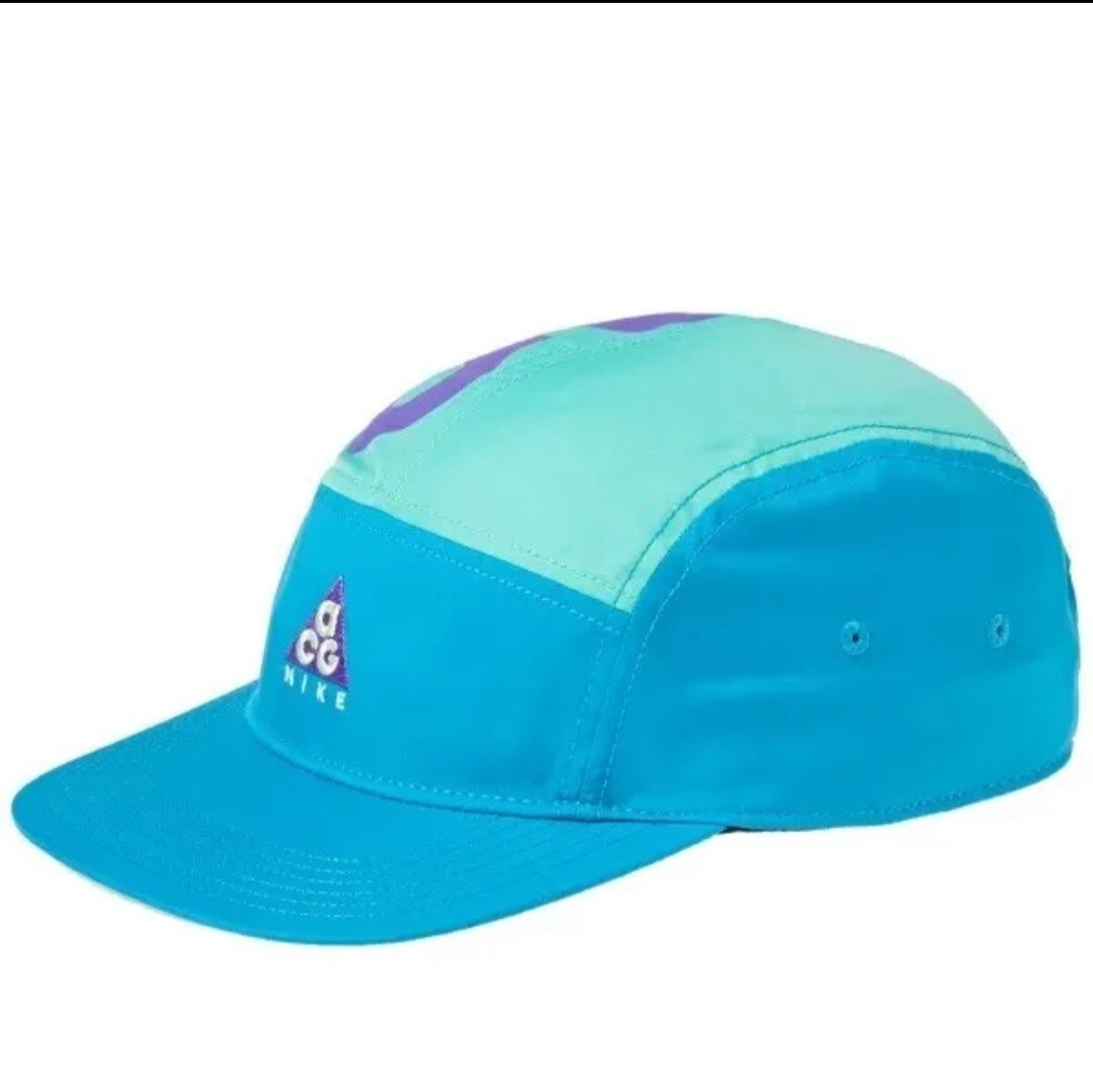 NIKE ACG AW84 Dry 5 Panel Cap Hat Turquoise AO2104 430 TNF