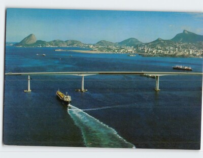 Postcard President Costa E Silva Bridge Rio De Janeiro Brazil