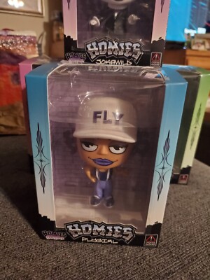 HOMIES BIG HEADZ 3 FLYGIRL FIGURE DAVID GONZALES ART DGA FUNKO LOWRIDER NEW