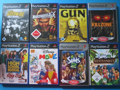 8 PS 2 Spiele zum Aussuchen(mit OVP)(gebraucht)
