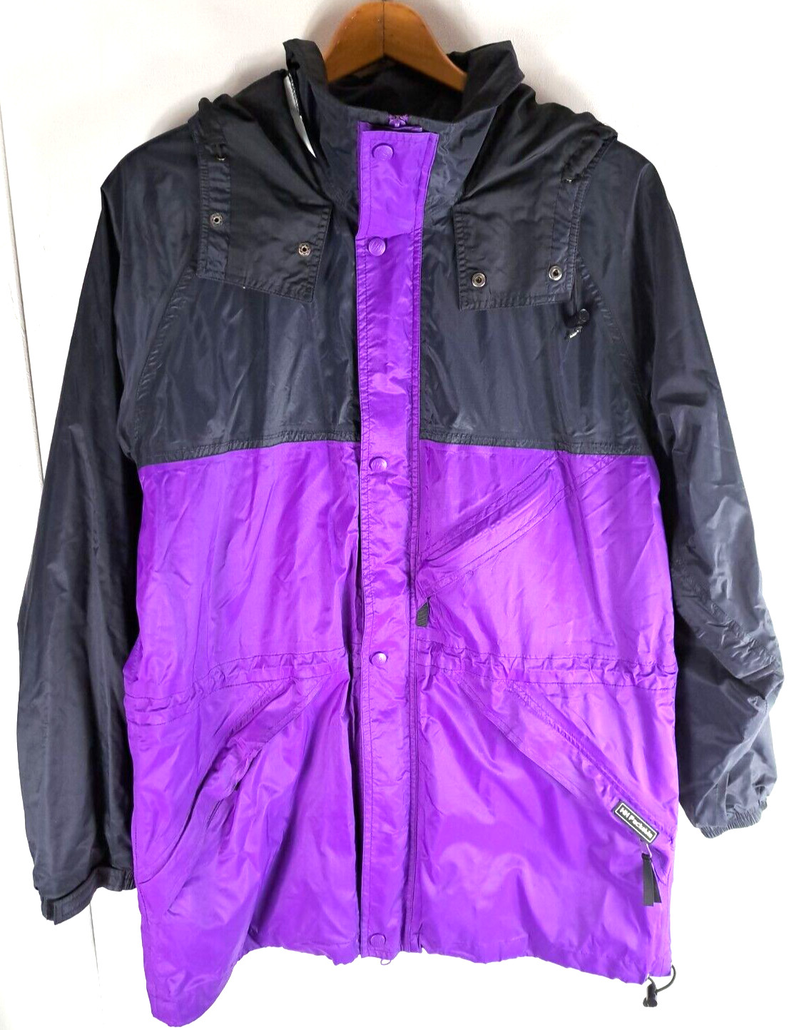 Mens Helly Hansen Jacket Packable Waterproof Roll… - image 1