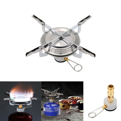 4000W Gas Stove Butane Propane Burner for Outdoor Camping Hiking Picnic Cooking