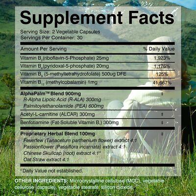 Relieve Sciatica - with R-Alpha Lipoic Acid, Benfotiamine - Immune System  Health | eBay