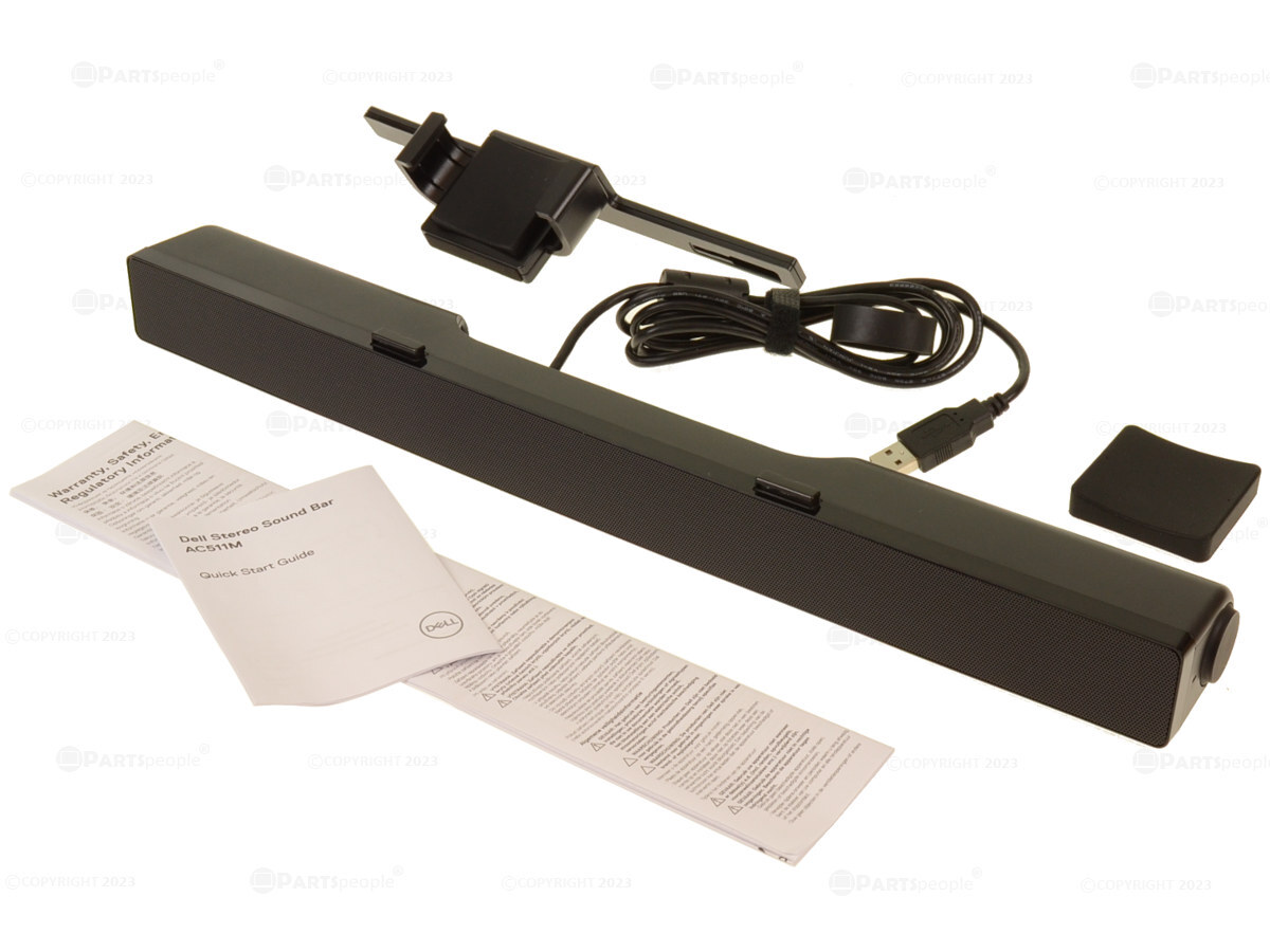 Dell OEM AC511M USB Soundbar Speakers System XFDH2 eBay