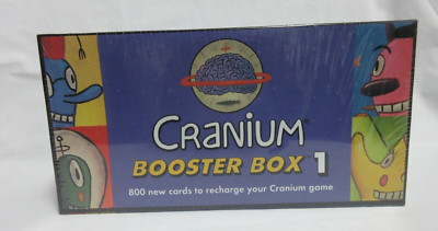 Cranium Booster Box 1 800 New Cards New Factory Sealed GREAT GIFT